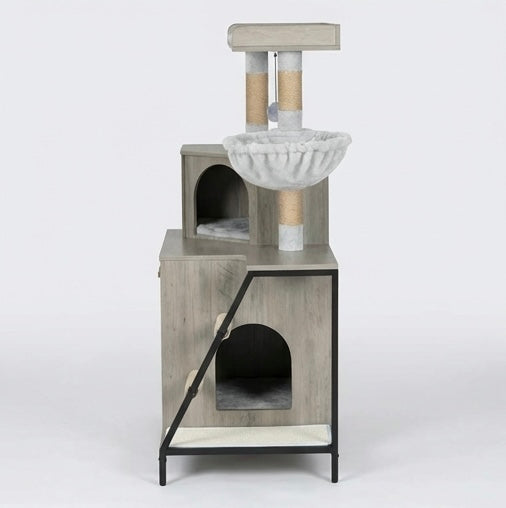 Meuble avec arbre à chat 121 cm – vue 5