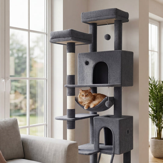 Arbre à chat vertical 178cm