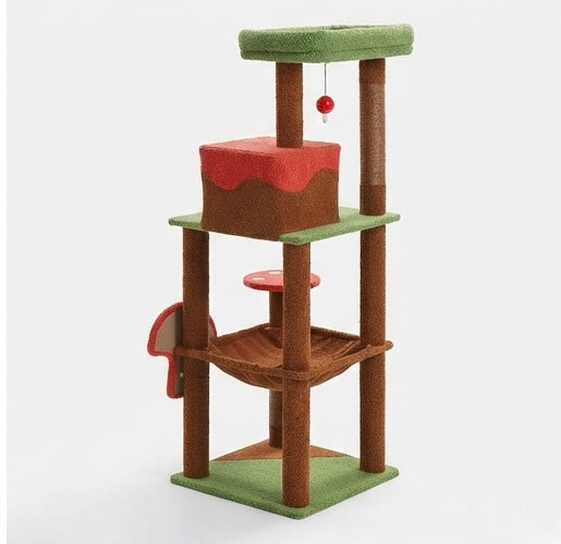 Arbre à chat champignon 143 cm – vue 6