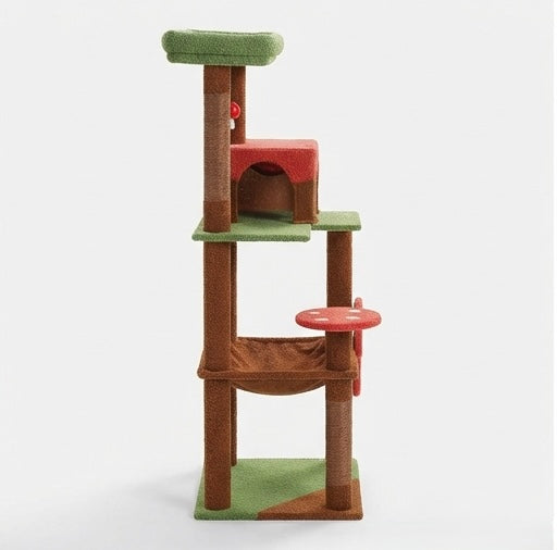 Arbre à chat champignon 143 cm – vue 5