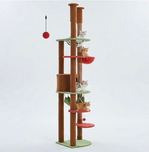Arbre à chat XL sol-plafond 236 à 258 cm – vue 5
