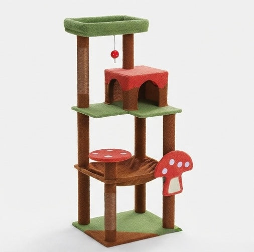 Arbre à chat Champignon 143cm