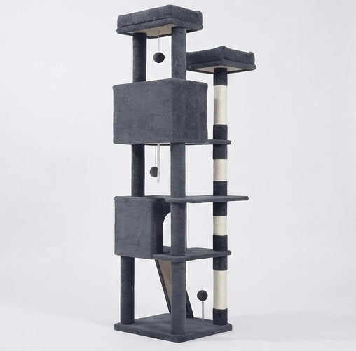 Arbre à chat vertical 178 cm – vue 7