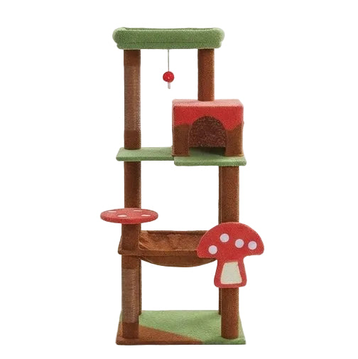 Mushroom Cat Tree 143cm