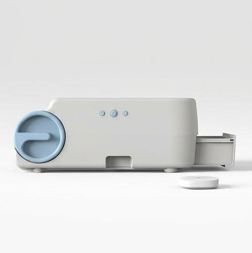 Selbstreinigende Katzentoilette mit WLAN-Anbindung – Spritzschutz per App und Luftreiniger