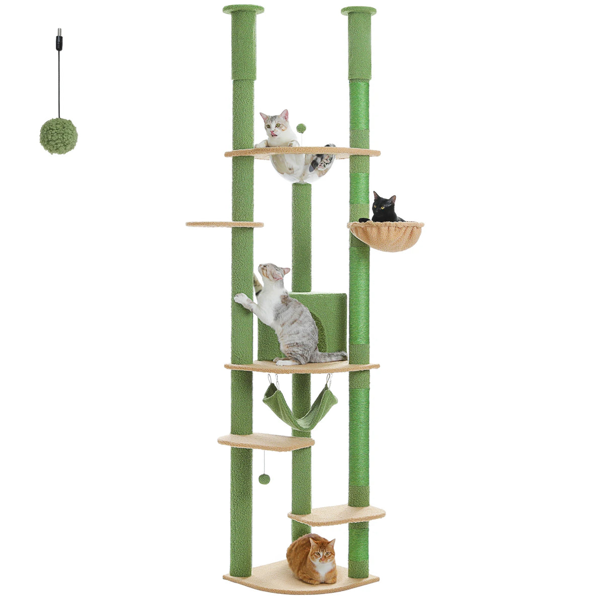 Arbre à chat XL sol-plafond 236 à 258 cm – vue 7