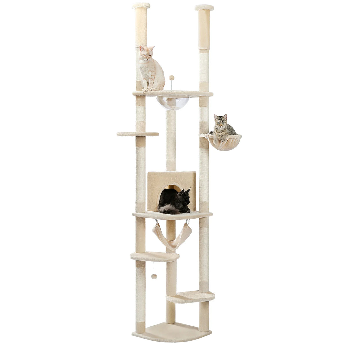 Arbre à chat XL sol-plafond 236 à 258 cm – vue 8