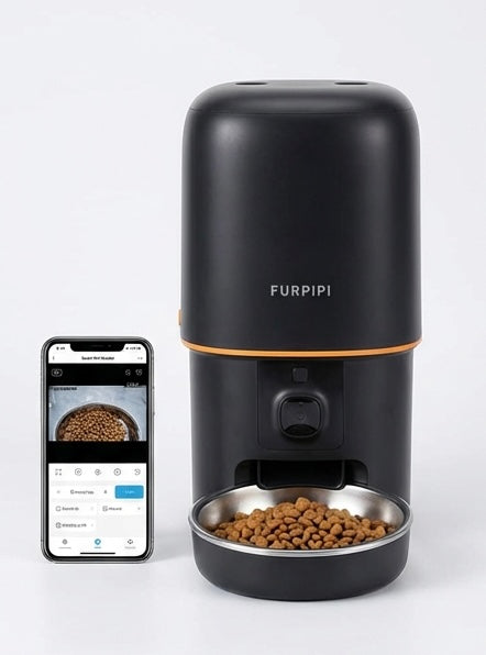 Automatic cat feeder – 1080P camera, night vision & WiFi