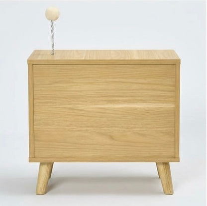 Katzenhaus im Retro-TV-Design mit Kissen und Ball – 50 x 28 x 43 cm