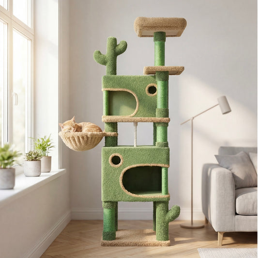 Arbre à chat cactus 165cm design original