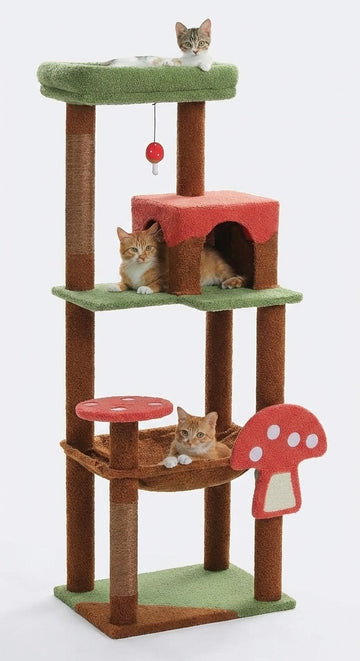 Arbre à chat Champignon 143cm
