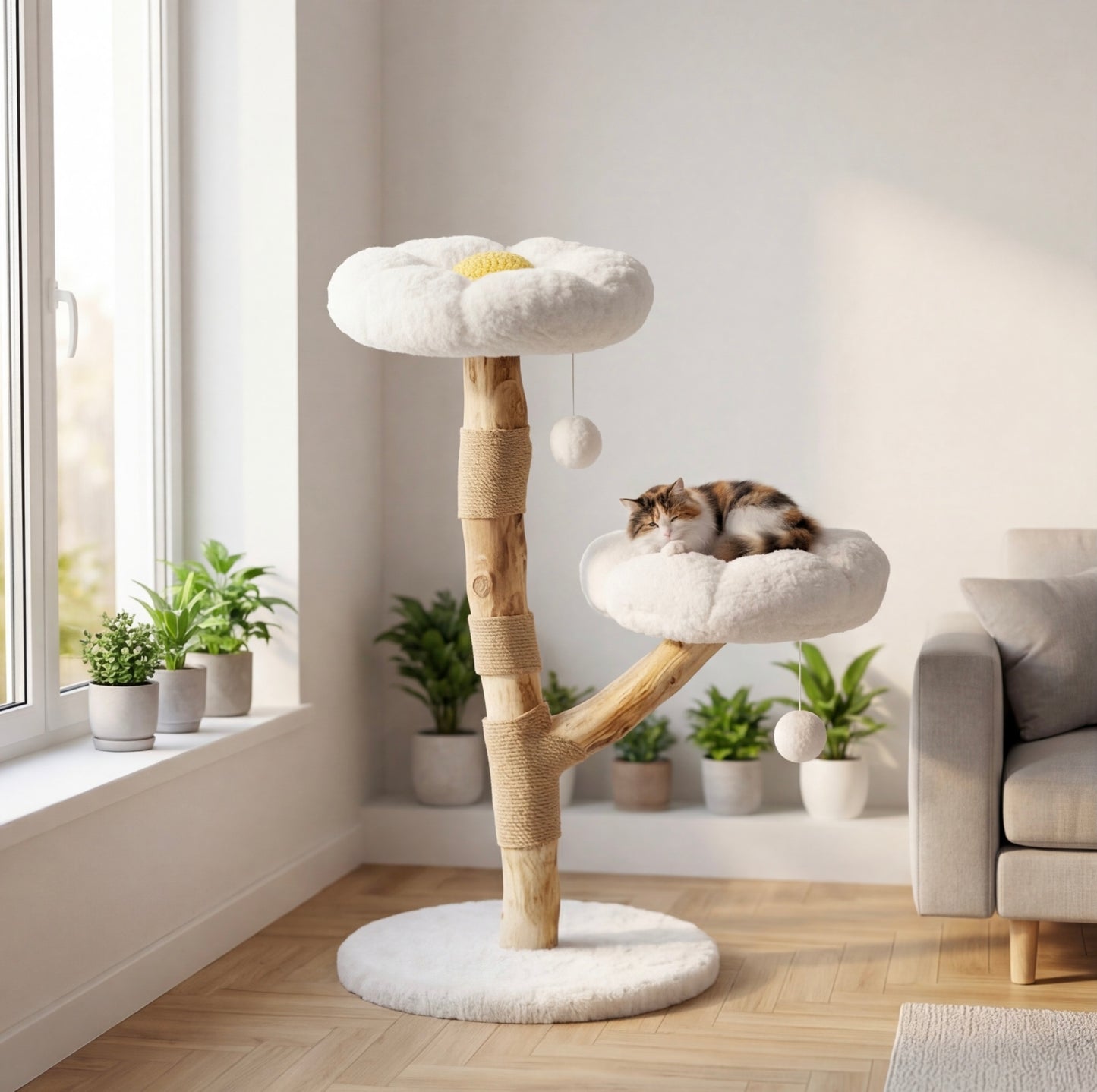 Arbre à chat Fleurie 92cm