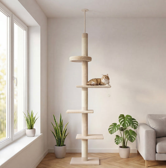 Arbre à chat - Taille ajustable