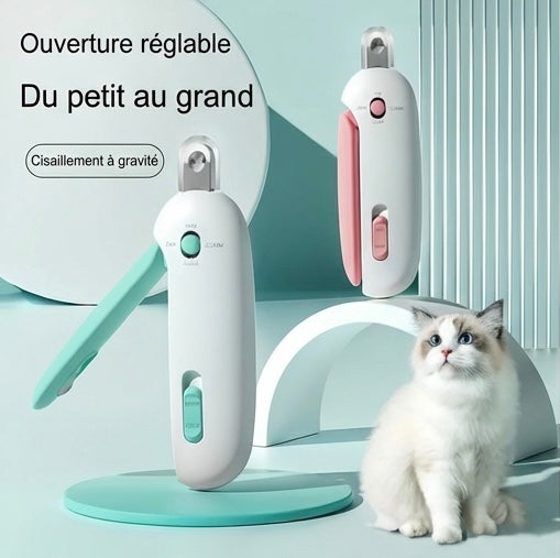 Professionelle Katzenkrallenschere mit verstellbarem Loch