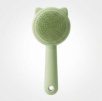 Brosse massage pour chat avec oreilles de chat décoratives