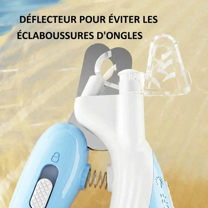 Cat nail clippers with LED