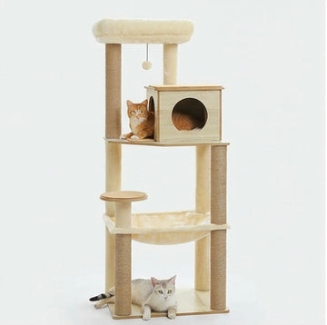 Arbre à chat Beige 143cm