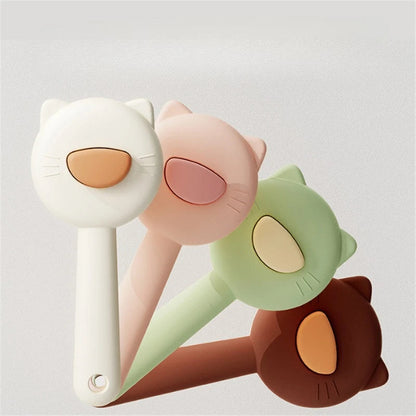 Brosse massage pour chat avec oreilles de chat décoratives