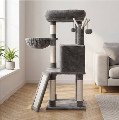 Arbre à chat multi-niveaux 105cm