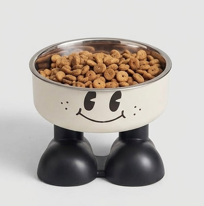 Gamelle chat surelévée inox – anti-déversement