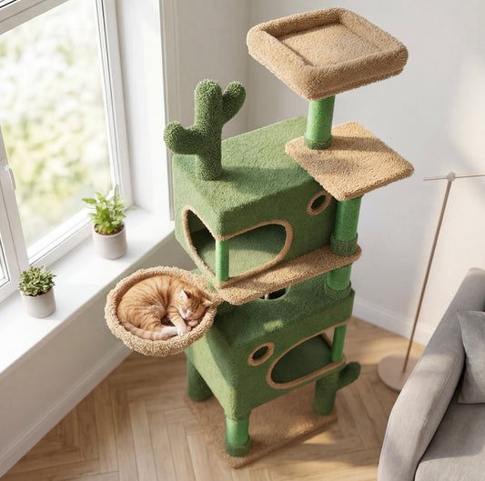 Arbre à chat cactus 165cm design original