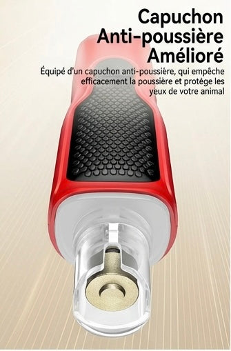 Electric Cat Nail Clipper with 7 Speeds - USB Rechargeable LED Professional