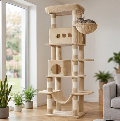 Arbre à chat XXL 210cm pour très grands chats