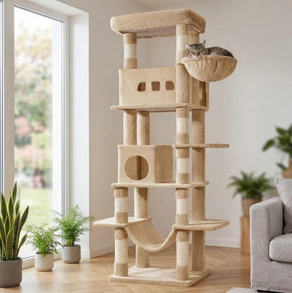 Arbre à chat XXL 210 cm pour très grands chats – vue 2