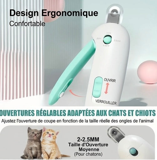Professionelle Katzenkrallenschere mit verstellbarem Loch