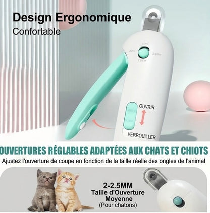 Professionelle Katzenkrallenschere mit verstellbarem Loch