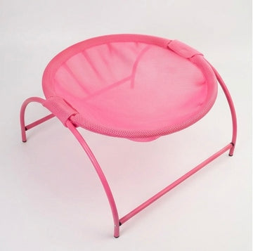 Hamac surélevé pour chat en métal respirant