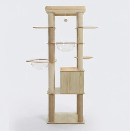 Arbre à chat géant 180cm beige