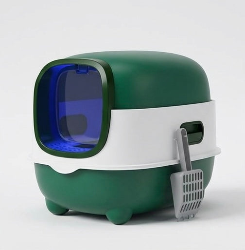 Maison de toilette fermée avec stérilisation UV