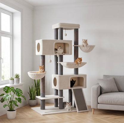 Arbre à chat XXL 209cm grands chats
