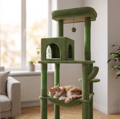 XXL Cactus Cat Tree – 6 levels