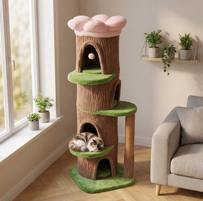 Giant cat tree 174cm - 4 niches
