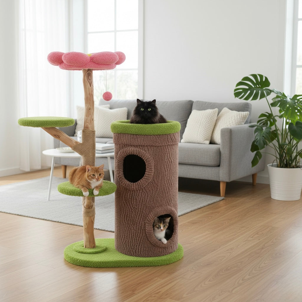 Arbre à chat forêt 136cm