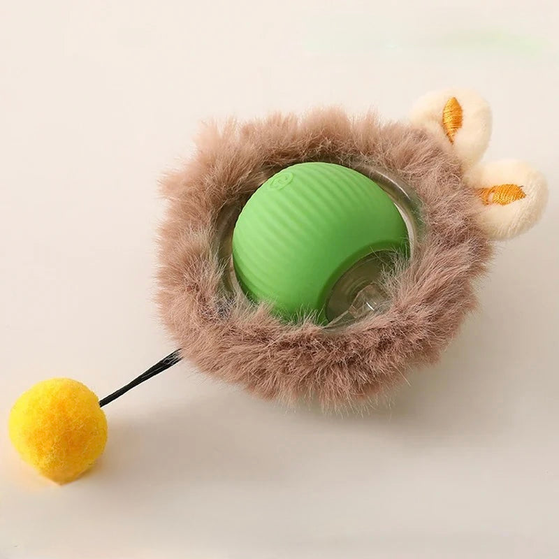 Interaktiver Plüschball in Rattenform – 3 Farben