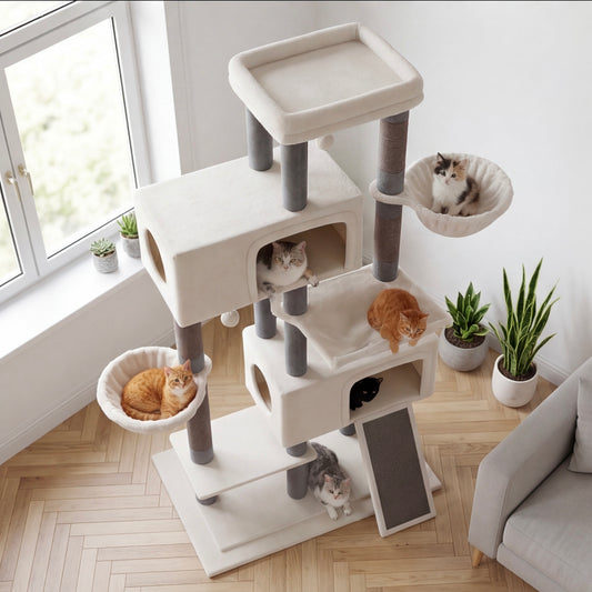 Arbre à chat XXL 209cm grands chats