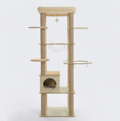 Arbre à chat géant 180cm beige