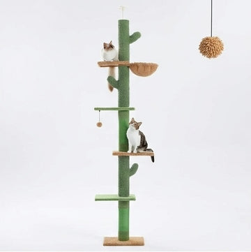 Arbre à chat cactus ajustable