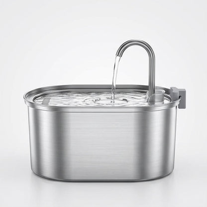 Trinkbrunnen für Katzen aus Edelstahl – 304 – 3,2 l & intelligenter Sensor