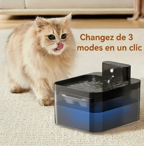 Kabelloser Katzenbrunnen – mit Infrarotsensor und Batterie