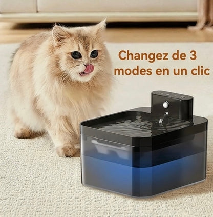 Kabelloser Katzenbrunnen – mit Infrarotsensor und Batterie