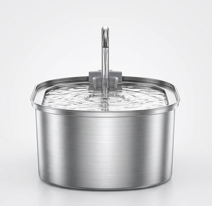 Trinkbrunnen für Katzen aus Edelstahl – 304 – 3,2 l & intelligenter Sensor