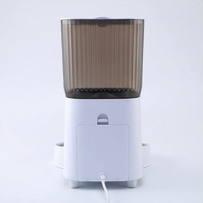 Distributeur automatique chat 5L – double gamelle, WiFi & caméra