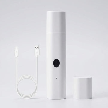 Coupe-Griffes Électrique Chat USB Rechargeable - LED Silencieux Professionnel Toilettage