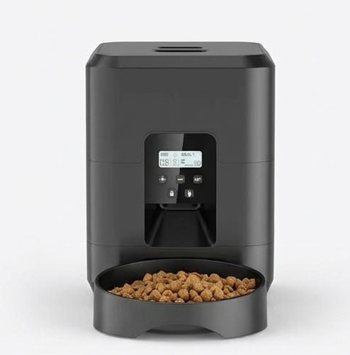 Distributeur automatique chat – WiFi, slow-feeding & portions