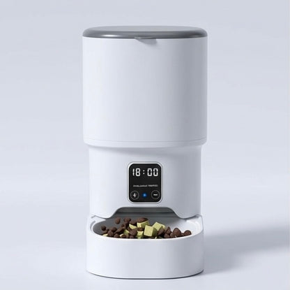 Distributeur automatique chat 4L – WiFi, caméra & friandises