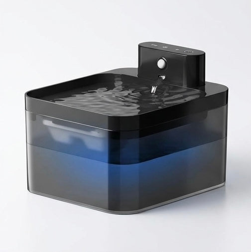 Kabelloser Katzenbrunnen – mit Infrarotsensor und Batterie